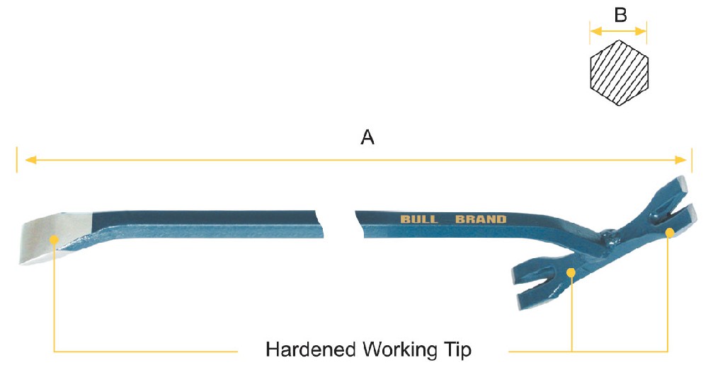 T-Type Wrecking Bar
