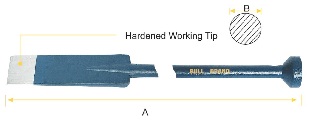 Post Hole Digger - Round Shank