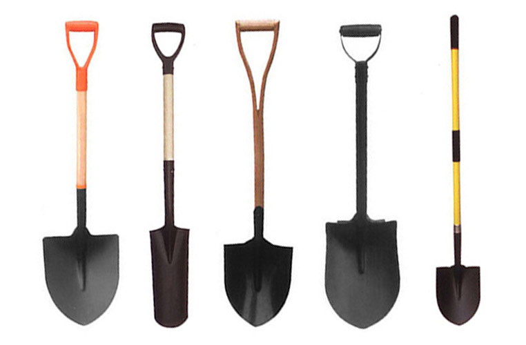 Point Shovel with Handle